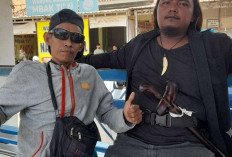 HEBOH Bawa Keris Sambil Ancam Tusuk Pegawai Bank Mandiri di Pati, Eks Napiter Ini Langsung Diciduk Jatanras!