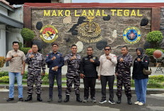 Sambut HPN 2026, Pengurus PWI Audiensi ke Danlanal Tegal  