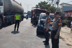 Rem Diduga Blong, Truk Hino Picu Tabrakan Beruntun 7 Kendaraan di Kudus, Kerugian Rp80 Juta