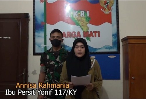 Istri Prajurit TNI ‘Potong Bebek Angsa’ Terciduk, Ini Identitasnya
