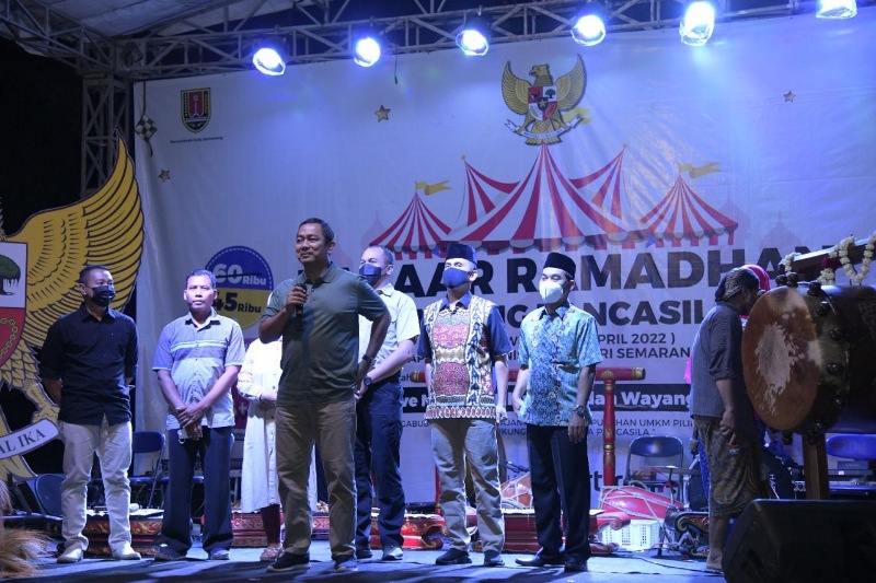 Pemkot-Kodim Semarang Gelar Bazaar Ramadan Kampung Pancasila